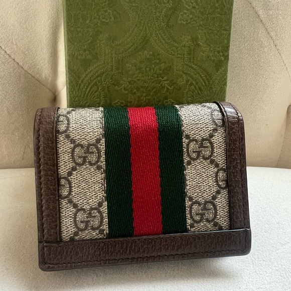 Gucci GG Supreme Ophidia Wallet - Picture 5 of 9